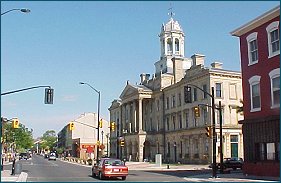 street view in Cobourg, Ontario